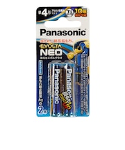 パナソニック(Panasonic)乾電池 エボルタ ネオ 単4形 2本パック