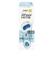 シダス(sidas)インソール 3フィート アクション ロー 3Feet Action Low ローアーチ対応 3140603 中敷き クッション性 グリップ…