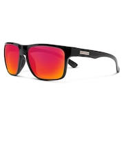 サンクラウド(SUNCLOUD)サングラス RAMBLER BLACK RED MIRROR 218101014 ケース付 偏光レンズ UVカット