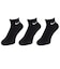 ナイキ（NIKE）エブリデイ クッション アンクル ソックス 3足組 SX7667-010SP19 黒