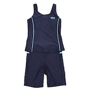 フィラ(FILA)めくれ防止タンキニ 125686NSA1 スクール水着 セパレート 女の子 ガールズ ワンピース UVカット
