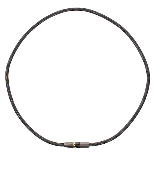 ファイテン（PHITEN）磁器チタンネックレス BULLET BK 0219TG805053