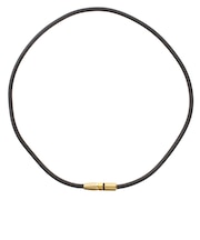 ファイテン（PHITEN）磁器チタンネックレス BULLET GLD 0219TG805153