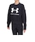 アンダーアーマー（UNDER ARMOUR）ジュニア ガールズ スポーツスタイル フリース クルーシャツ 1348201 BLK/WHT AT オンライン価格