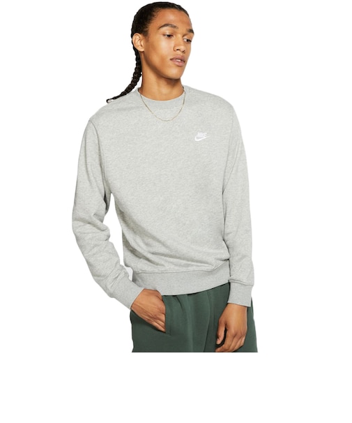 ナイキ(NIKE)オンライン価格 トレーナー スウェット グレー クラブ フレンチテリー クルー BV2667-063FA19