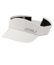 ツー・タイムズ・ユー(2XU)ランニング ラン バイザー UQ5686F-WHT/WHT