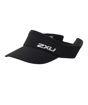 ツー・タイムズ・ユー(2XU)ランニング ラン バイザー UQ5686F-BLK/BLK