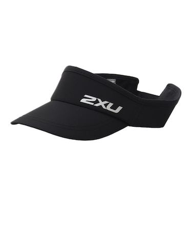 ツー・タイムズ・ユー(2XU)ランニング ラン バイザー UQ5686F-BLK/BLK