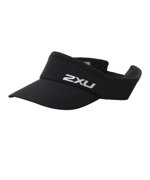 ツー・タイムズ・ユー(2XU)ランニング ラン バイザー UQ5686F-BLK/BLK