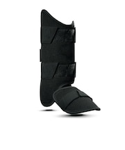 カスタムフィット レッグガード フットガード 左打者用 黒 高校野球対応 成形 WTV12JPBLLHH