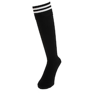 サッカー ソックス ドライプラス ラインストッキング 1足組 750GM9OK002-BLK-M 黒 靴下 速乾