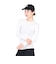 アンダーアーマー（UNDER ARMOUR）ヒートギア(夏向け) コンプレッション クルーネック 長袖シャツ 1358604 WHT AT オンライン価格 速乾