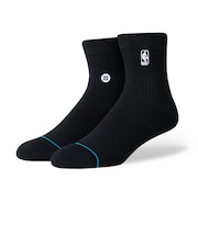 スタンス(STANCE)LOGOMAN ST クォーターソックス A356A20LOG BLK