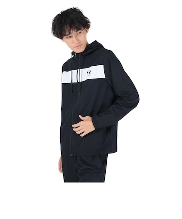 アンダーアーマー（UNDER ARMOUR）SPORTSTY ウインドブレーカー 1365505 001 ブラック
