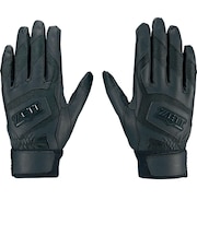 ゼット（ZETT）バッティンググローブ BG578HS-1900 両手用 高校野球対応 黒