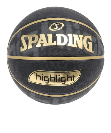 スポルディング（SPALDING）バスケットボール 7号球 ゴールドハイライト 84-538J
