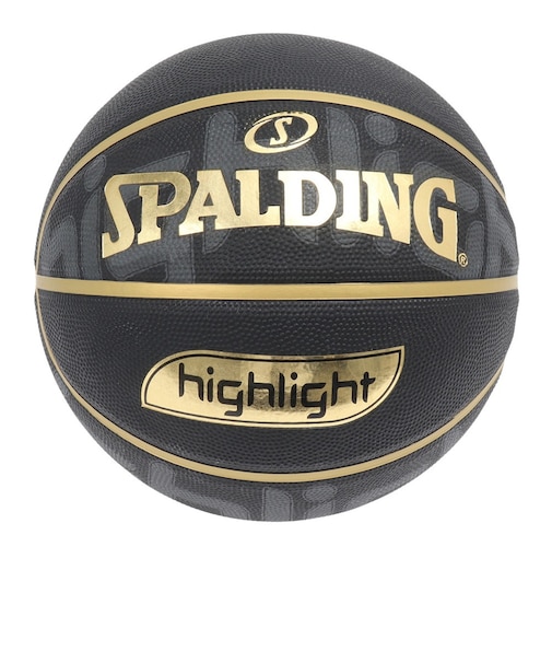 スポルディング（SPALDING）バスケットボール 7号球 ゴールドハイライト 84-538J