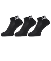 アスレタ（ATHLETA）3足組 ソックス 5240 BLK
