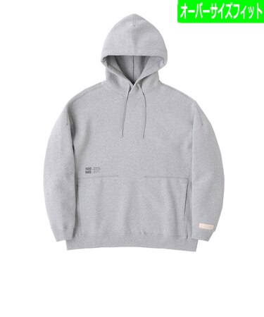 ニューバランス（new balance）裏起毛 1000 スウェットフーディ オーバーサイズフィット AMT25022HGR
