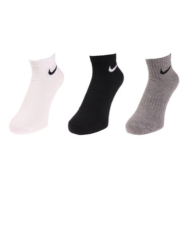ナイキ（NIKE）エブリデイ クッション アンクルソックス 3足組 SX7667-964