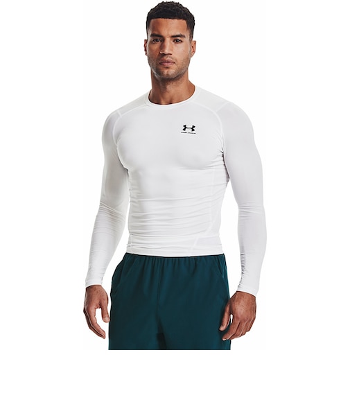 アンダーアーマー(UNDER ARMOUR)着圧 長袖 コンプレッション ヒートギア(夏向け) ロングスリーブ 1361524 100 速乾