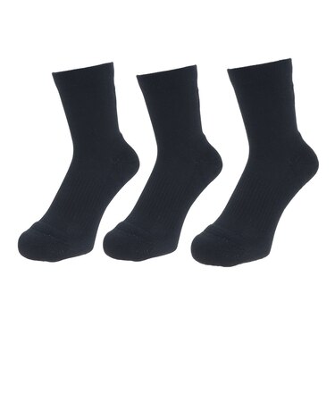 アンダーアーマー（UNDER ARMOUR）バスケットボールソックス クオーターソックス 3足組 1371936 001