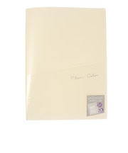 クラックス(CRUX)Pastel Color 外ポケット付きハードファイル オフホワイト CR 107743