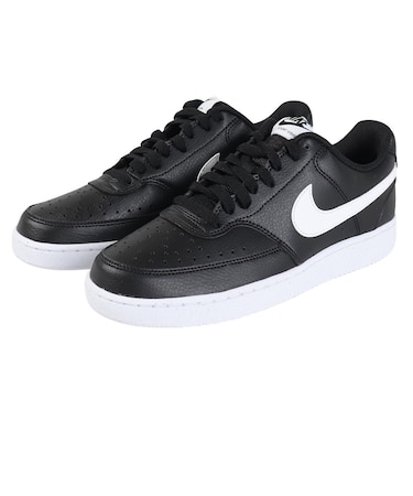 ナイキ(NIKE)スニーカー スポーツシューズ コート ビジョン ロー ネクスト ネイチャー DH2987-001 カジュアル ブラック ホワイト