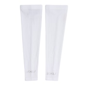ツー・タイムズ・ユー（2XU）PWX コンプレッション スリムアームガード UA6410A-WHT/SIL