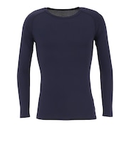 野球 アンダーシャツ 冷感 ストレッチ丸首長袖Tシャツ YA2AB04-48 接触冷感 UVケア