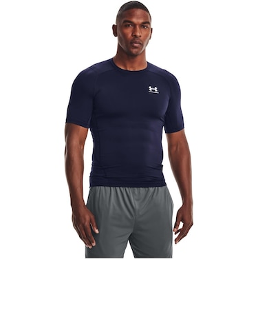 アンダーアーマー（UNDER ARMOUR）ヒートギア(夏向け) ショートスリーブ シャツ 1361518 410 速乾