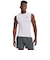 アンダーアーマー（UNDER ARMOUR）ヒートギア 夏向け コンプレッション スリーブレス シャツ 1361522 100 速乾 タンクトップ 防臭 スト…