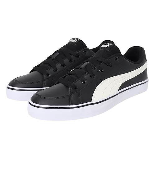 プーマ（PUMA）スニーカー Vコートバルクブラック ホワイト 38990702