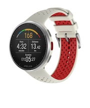 ポラール（POLAR）スマートウォッチ 時計 PACER PRO ホワイトレッドSーL 900102180