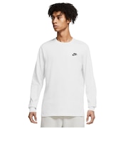 ナイキ(NIKE)長袖 スポーツウェア ロングスリーブ Tシャツ AR5194-100 ホワイト ロンT 白