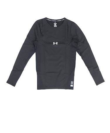 アンダーアーマー（UNDER ARMOUR）野球 アンダーシャツ コールドギアアーマー コンプレッション 長袖クルーネックTシャツ 1375373 001