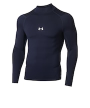 アンダーアーマー(UNDER ARMOUR)野球 アンダーシャツ コールドギアアーマー コンプレッション 長袖モックネックTシャツ 1375374 410
