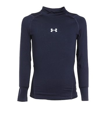 アンダーアーマー（UNDER ARMOUR）野球 アンダーシャツ ジュニア コールドギアアーマー コンプレッション ロングスリーブ モックシャツ 137539…