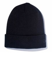 ニューエラ(NEW ERA)ニット帽 ベーシック カフニット カスタムフラッグカラーニットキャップ 11781305 ビーニー 黒 フリーサイズ