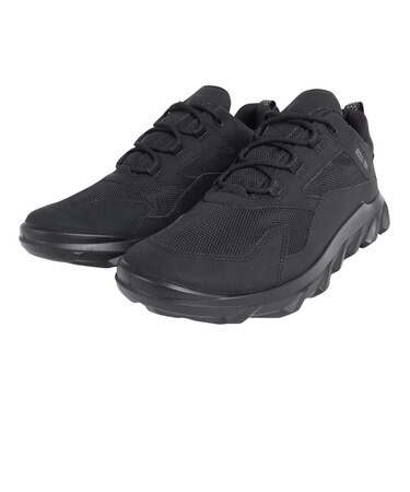 エコー（ecco）スニーカー 黒 メンズ MX M ブラック 82019451052 トレッキングシューズ ローカット 登山靴 普段履き 通勤 通学