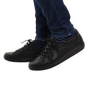 エコー(ecco)スニーカー 黒 レディース ソフト 2.0 SOFT 2.0 TIE ブラック 20650356723 カジュアルシューズ レースアップ レ…