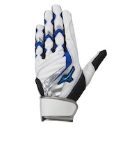 ミズノ(MIZUNO)バッティンググローブ 両手用 野球 ウィルドライブ ブルー 1EJEA24501