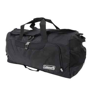 コールマン（Coleman）ボストンバックLG 80L 黒 CBD4111BK  ダッフルバッグ 旅行バッグ 合宿 大容量 大型 5泊6日 1週間対応