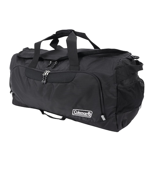 コールマン（Coleman）ボストンバックLG 80L 黒 CBD4111BK  ダッフルバッグ 旅行バッグ 合宿 大容量 大型 5泊6日 1週間対応