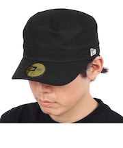 ニューエラ(NEW ERA)帽子 WM-01 ダックコットン ブラック ホワイトフラッグ 13561912