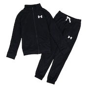 アンダーアーマー(UNDER ARMOUR)ジャージ上下セット 裏起毛 保温速乾 1363290 001 ブラック 黒