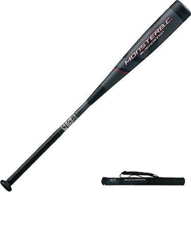 ゼット（ZETT）野球 軟式用 バット モンスターブラックキャノン 85cm/平均740g BCT31385-1900