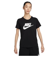 ナイキ（NIKE）半袖Tシャツ レディース 黒 NSW エッセンシャル ICN FTRA DX7907-010