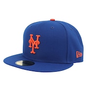 ニューエラ(NEW ERA)帽子 59FIFTY MLBオンフィールド ニューヨーク・メッツ ゲーム キャップ 13554988 帽子 吸汗速乾