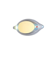 スワンズ(SWANS)水泳 ゴーグル レンズ単品 度付きスイミングゴーグル クッション付きミラー片眼レンズ SRXCLM PAF S4.0 CY